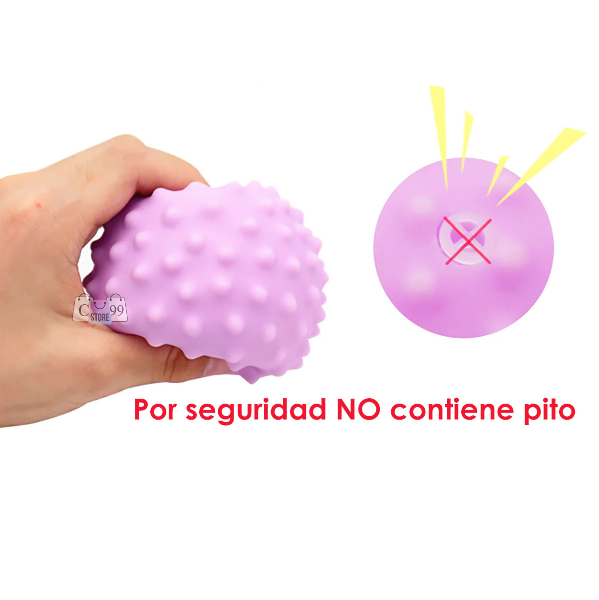  Pelotas Sensoriales Para Bebes Pack X6 